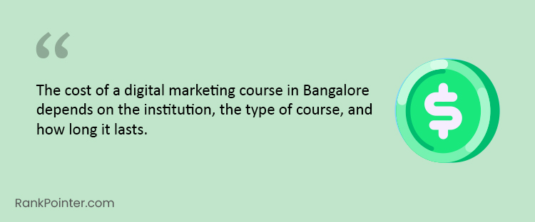 bangalore digital marketing courses