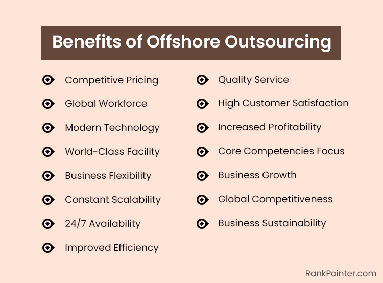 offshore outsourcing benefits